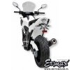 Mocowanie tablicy rejestracyjnej ERMAX UNDERTAIL Honda NC 700 S 2012 - 2013